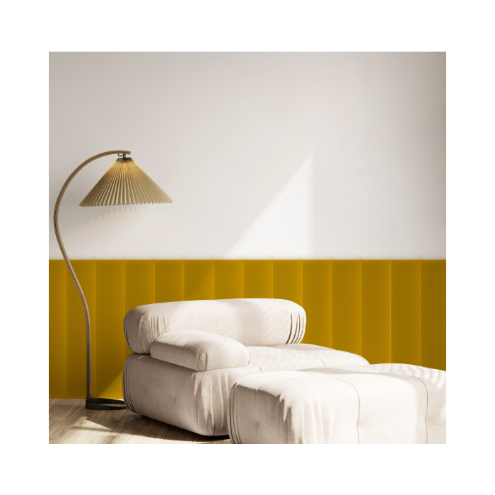 Polsterpaneel Magic Velvet Gelb
